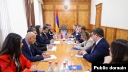 ԱՄՆ պետքարտուղարության Եվրոպայի և Եվրասիայի բյուրոյի ղեկավար Բրենդան Հենրեհենին ընդունել է Ներքին գործերի նախարարը, սեպտեմբերի 12,2025թ.