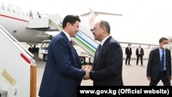 Улукбек Марипов жана Абдулла Арипов. Ташкент. 2021-жылдын 25-марты.