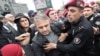Armenia - Security forces try to arrest former Armenian police chief Valeri Osipian during an opposition demonstration in Yerevan, May 6, 2022.