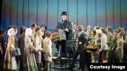 Сцена из спектакля "Брундибар" в Михайловском театре