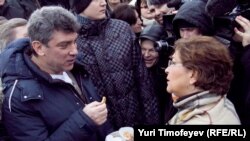 Пушкин мәйданында НТВны теттеләр