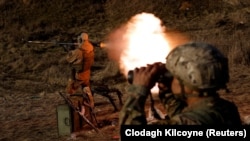 Бійці батальйону «Карпатська Січ» біля Кремінної (фотогалерея)