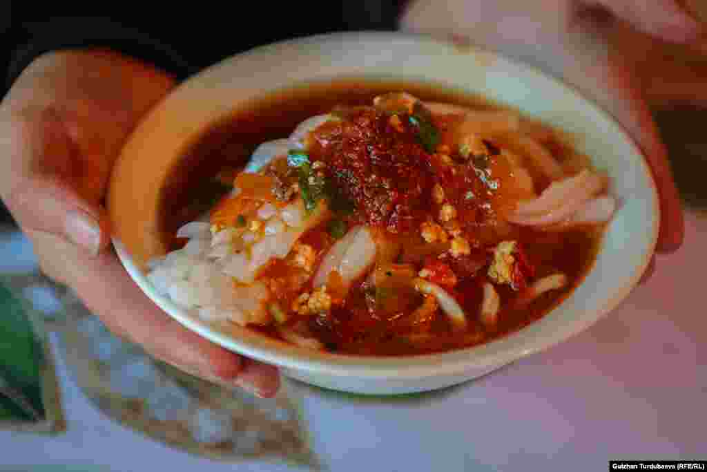 Диля Сыдыкова Караколдун ашлямфусунун өзгөчөлүгү - Караколдун суусунда деп эсептейт.&nbsp;