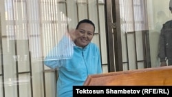 Перизат Суранова Биринчи май райондук сотунда. Бишкек. 27-декабрь, 2023-жыл.