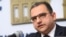Armenia - Economic Development Minister Tigran Khachatrian at a news conference in Yerevan, March 5, 2019.