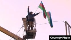 Լաչինի միջանցքը փակած ադրբեջանցի ցուցարարները, !2-ը դեկտեմբերի, 2022թ.