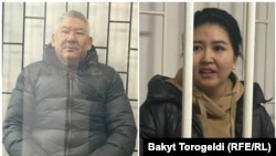 Азимбек Бекназаров жана Орозайым Нарматова. 9-декабрь, 2022-жыл.