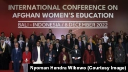 اشتراک کننده‌های نشست مشترک اندونیزیا و قطر در "بالی"