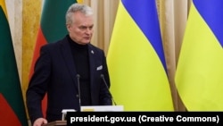 Литванын президенти Гитанас Науседа.