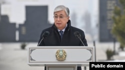 Kazakh President Qasym-Zhomart Toqaev (file photo)