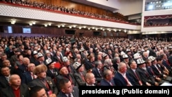 Бишкектеги элдик курултай. 25-ноябрь, 2022-жыл. 