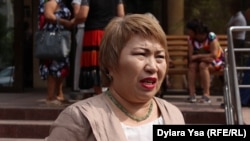 Гульнара Жуаспаева, адвокат Кыздыгой Ажаркуловой. Шымкент, 29 июля 2016 года.