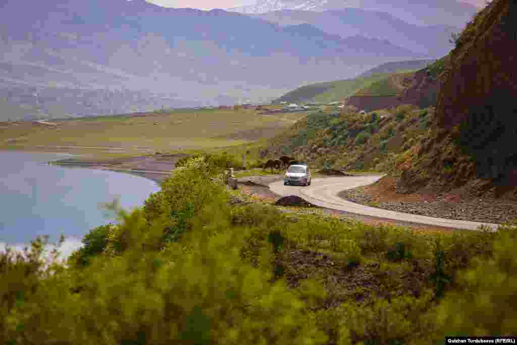 Папан суу сактагычы Ош шаарынан 20 чакырым алыс жайгашкан.