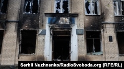 Мар'їнка після російських обстрілів, квітень 2022 року 