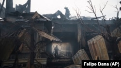 Унаслідок ударів в одному з населених пунктів району стався обвал будівлі 