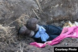 Mariupol. Köpçülik mazary.