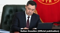 Садыр Жапаров. 