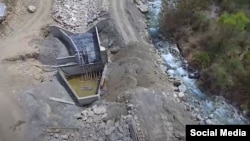 "Лейлек" кичи ГЭСинин курулушу. 