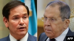 Марко Рубио и Сергей Лавров 