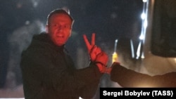 Алексей Навальныйды кармоо учуру. 2021-жылдын 17-январы.