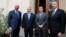 Armenia/Czech Republic-Meeting of Armenian Prime Minister Nikol Pashinyan, Azerbaijani President Ilham Aliyev, French President Emmanuel Macron and European Commission President Charles Michel in Prague,6Oct,2022
