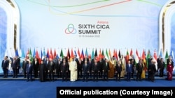 Азиядагы өз ара аракеттенүү жана ишеним чаралары боюнча кеңешменин кезектеги саммити. Астана, Казакстан. 13-октябрь, 2022-жыл.