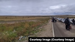 Росія: прикордонний перехід Озинки, що межує з Казахстаном