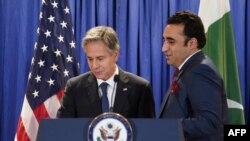 آرشیف - وزرای خارجه ایالات متحده امریکا و پاکستان