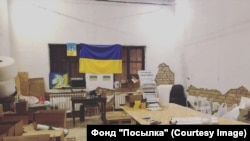 Алматыдагы ыктыярчылар штабы.