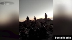 Скриншот с распространившегося в Сети видео