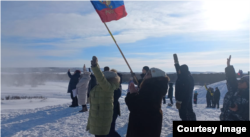 Проводы на войну в Седанке