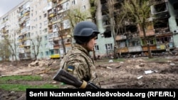 Позиции ВСУ в Северодонецке, Луганская область