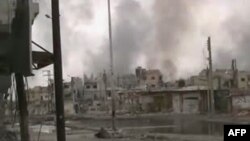 Столконовения между правительственными войсками и оппозицией продолжаются в России уже почти год