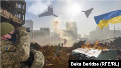 Іран поставив Москві понад дві тисячі безпілотників, каже українське керівництво. Росія ними активно бомбардує тепер українські міста та інфраструктурні об’єкти (колаж)