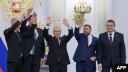  Путин жана жикчил аймактардын башчылары. Москва, 30-сентябрь 2022-жыл