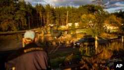 Лиман шаарынын четиндеги айыл. 4-октябрь, 2022-жыл.