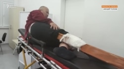 "СОБР киіміндегі жігіттер сабап кетті". Жаңаөзенде белсенді соққыға жығылды 

  