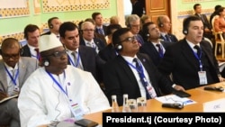 В работе конференции принимают участие представители более 50 государств. Фото пресс-службы президента Таджикистана