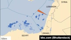نقشه اسرائیل، لبنان، اردن، سوریه و مصر