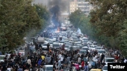 Акция протеста в Иране