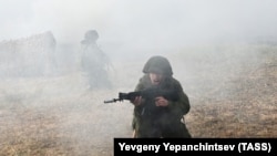 Нерӯҳои эҳтиётии Русия ҳангоми тамрин