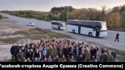 Əsirlikdən azad olunmuş qadınlar