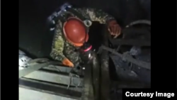 Чаткалдагы кырсык болгон шахта. 