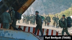 Мобилизация тартылган орусиялыктар. 