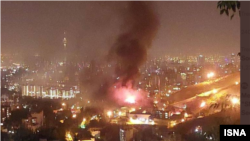 Эвин түрмөсүндөгү өрт. 