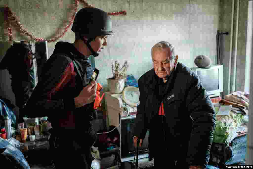 90-річний Іван Солов&rsquo;янков погодився на евакуацію