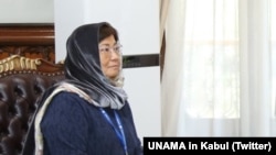 روزا اتنبایوا رئیس دفتر هیئت معاونت سازمان ملل (یوناما)