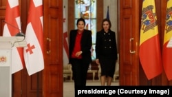 Саломе Зурабишвили и Майя Санду