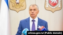 Спикер российского парламента Крыма Владимир Константинов