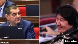 Каро Карапетян и Гоар Енокян